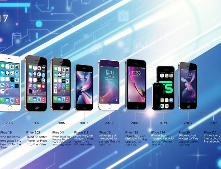 A Evolução do iPhone: Como Cada Modelo Transformou a Tecnologia Desde 2007